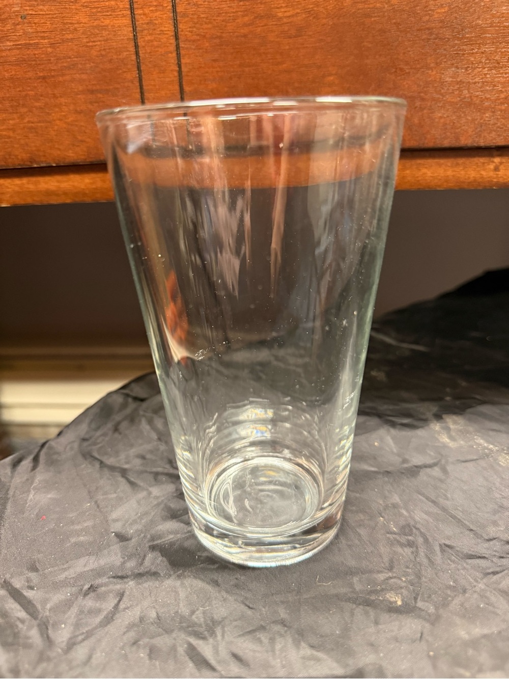 Classic Clear Drinking Glass - Everyday Tumbler set of 4 preowned good condition